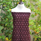 Organic Dye Burgundy Ajrak Lawn Suit – Hand Block Printed Unstitched Two-Piece (Shirt & Dupatta) | Ajrak Design Dress