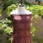 Ajrak Design Dress Floral Bel Maroon – Organic Dye Hand Block Printed Two-Piece (Lawn)
