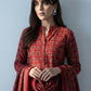 Ajrak Design Dress Floranza – Luxury Organic Dye Hand Block Printed Two-Piece Lawn