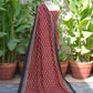 Organic Dye Hand Block Printed Ajrak Mountain Buta Two-Piece – Lawn (Shirt & Dupatta)