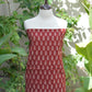 Organic Dye Hand Block Printed Ajrak Mountain Buta Two-Piece – Lawn (Shirt & Dupatta)