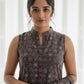 Organic Dye Hand Block Printed Ajrak Classical Two-Piece Set – Unstitched Shirt & Dupatta (Lawn)