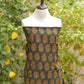 Organic Dye Hand Block Printed Ajrak Green Floral Butta with Maroon Filling – Unstitched Lawn Two-Piece (Shirt & Dupatta)