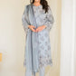 3 Piece - Embroidered Lawn - 8191