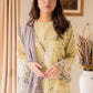 3 Piece - Embroidered Lawn - 8198
