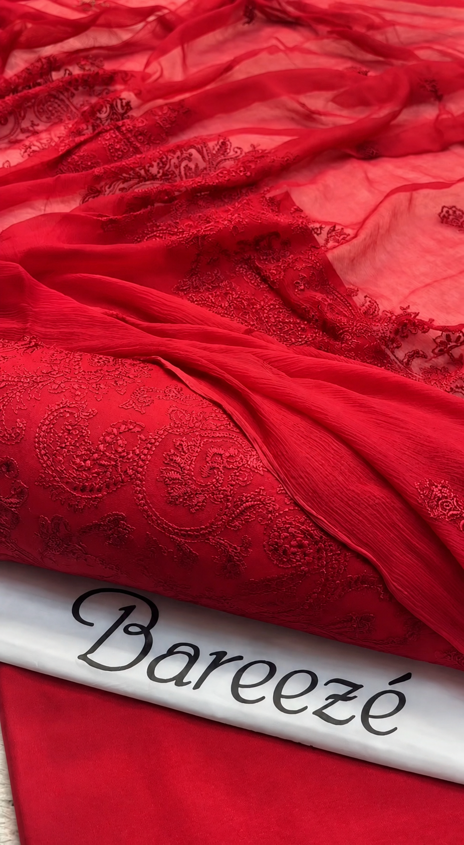 3PC Winter Karandi | Pure Chiffon Dupatta