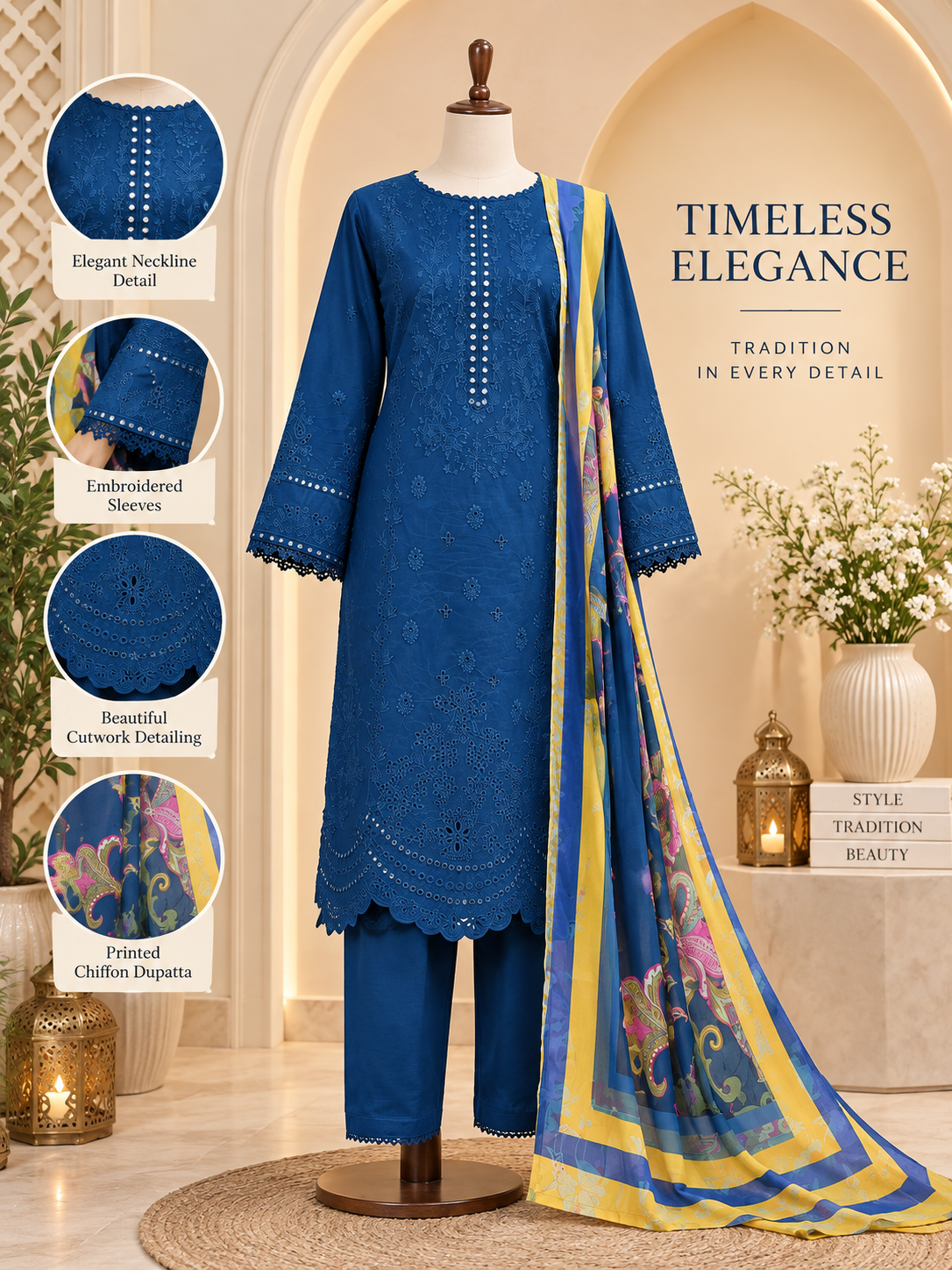 Cobalt Blue Elegance