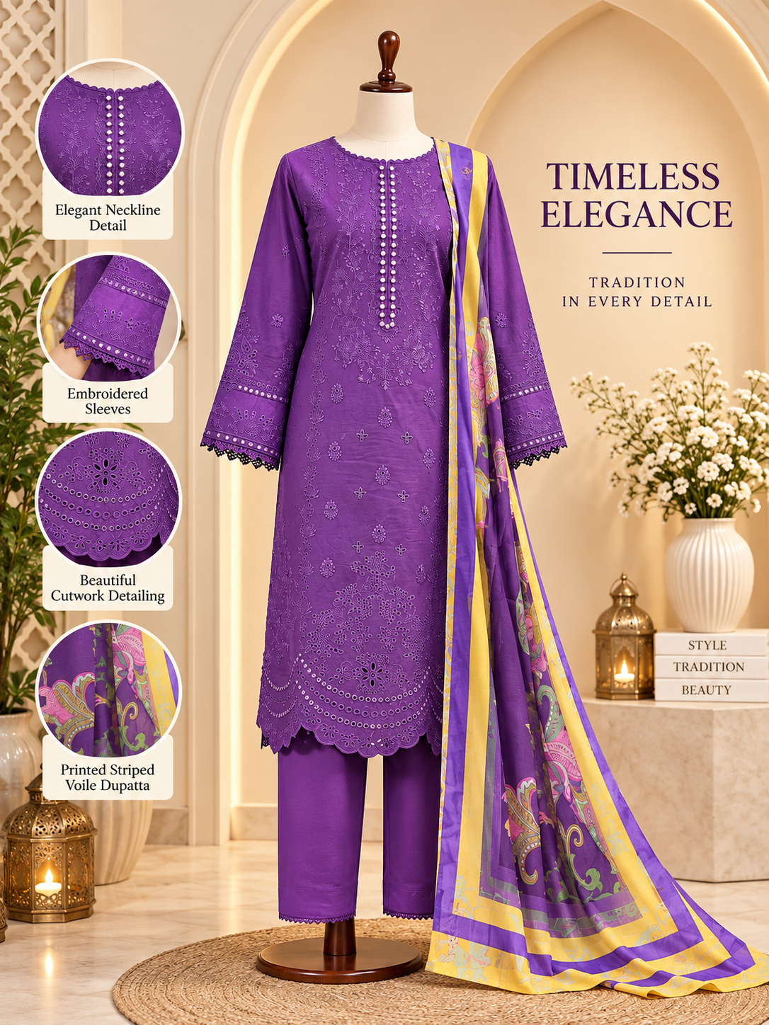 Violet Elegance