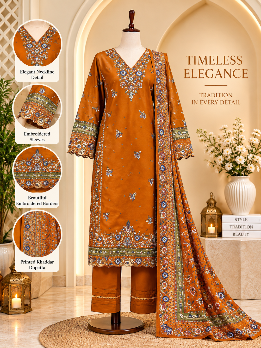 Mustard Elegance