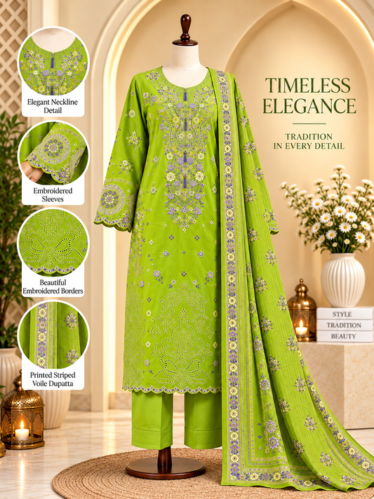 Apple Green Elegance