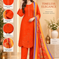 Cobalt Blue - 3pcs Ready-to-Wear Cambric Suit
