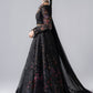 3 Piece Unstitched Embroidered Organza Suit