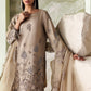 3 Piece Unstitched Embroidered Tusser Silk Suit
