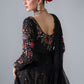 3 Piece Unstitched Embroidered Organza Suit