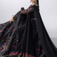 3 Piece Unstitched Embroidered Organza Suit