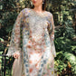 3 Piece Unstitched Embroidered Lawn Suit