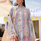 3 Piece Unstitched Embroidered Lawn Suit