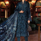 3 Piece Unstitched Embroidered Velvet Suit