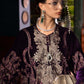 3 Piece Unstitched Embroidered Velvet Suit