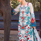 3 Piece Unstitched Embroidered Lawn Suit
