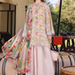 3 Piece Unstitched Embroidered Lawn Suit