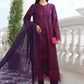 3 Piece Unstitched Embroidered Lawn Suit
