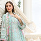 3 Piece Unstitched Embroidered Lawn Suit