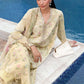 3 Piece Unstitched Embroidered Lawn Suit