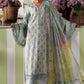 3 Piece Unstitched Embroidered Lawn Suit