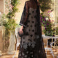 3 Piece Unstitched Embroidered Chiffon Suit