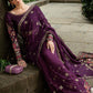 Unstitched Embroidered Chiffon Saree