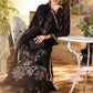 3 Piece Unstitched Embroidered Chiffon Suit