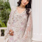 3 Piece Unstitched Embroidered Chiffon Suit | MPC-25-101