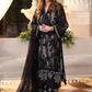 3 Piece Unstitched Embroidered Chiffon Suit