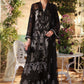 3 Piece Unstitched Embroidered Chiffon Suit