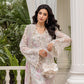 3 Piece Unstitched Embroidered Chiffon Suit | MPC-25-101
