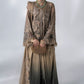 3 Piece Unstitched Embroidered Chiffon Suit