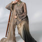 3 Piece Unstitched Embroidered Chiffon Suit