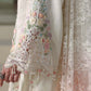 3 Piece Unstitched Embroidered Tusser Silk Suit