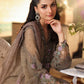 3 Piece Unstitched Embroidered Chiffon Suit