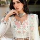 3 Piece Unstitched Embroidered Raw Silk Suit
