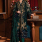 3 Piece Unstitched Embroidered Velvet Suit