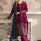 3 Piece Unstitched Embroidered Chiffon Suit | MPC-25-102