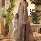3 Piece Unstitched Embroidered Chiffon Suit