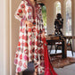 3 Piece Unstitched Embroidered Lawn Suit