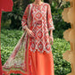 3 Piece Unstitched Embroidered Lawn Suit