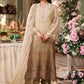 3 Piece Unstitched Embroidered Chiffon Suit