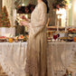 3 Piece Unstitched Embroidered Chiffon Suit