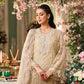 3 Piece Unstitched Embroidered Chiffon Suit