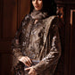 3 Piece Unstitched Embroidered Velvet Suit